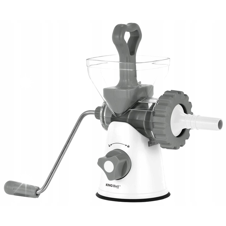 Ръчна месомелачка, KINGHOFF KH-1874, 2 ножа от неръждаема стомана