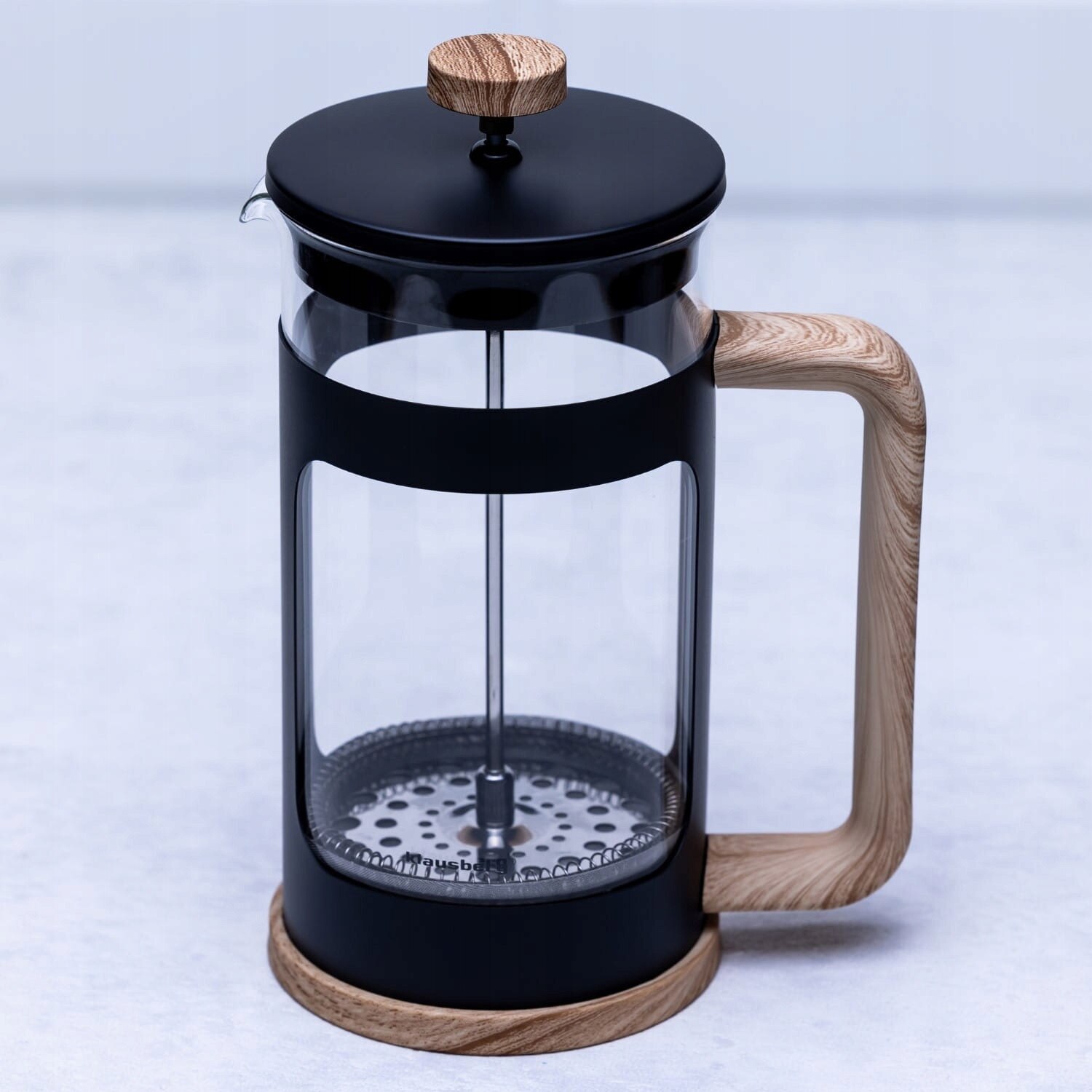 Zaparzacz Klausberg KB-7681, 1L, negru, imitatie lemn