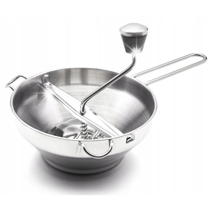 Tadar szűrő, 3 szitával, rozsdamentes acél, 32,5x8,5cm