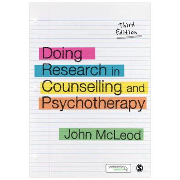 Doing Research in Counselling and Psychotherapy