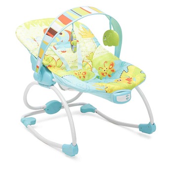 Balansoar cu sunete si vibratii Merry Albastru Balansoar cu sunete si vibratii Merry Albastru