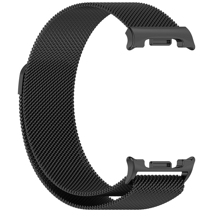 Curea pentru Samsung Galaxy Watch 8 40mm / 44mm / Watch 8 Classic - Comari® MagLink Style, Otel Inoxidabil, Prindere Magnetica, 22mm, Negru