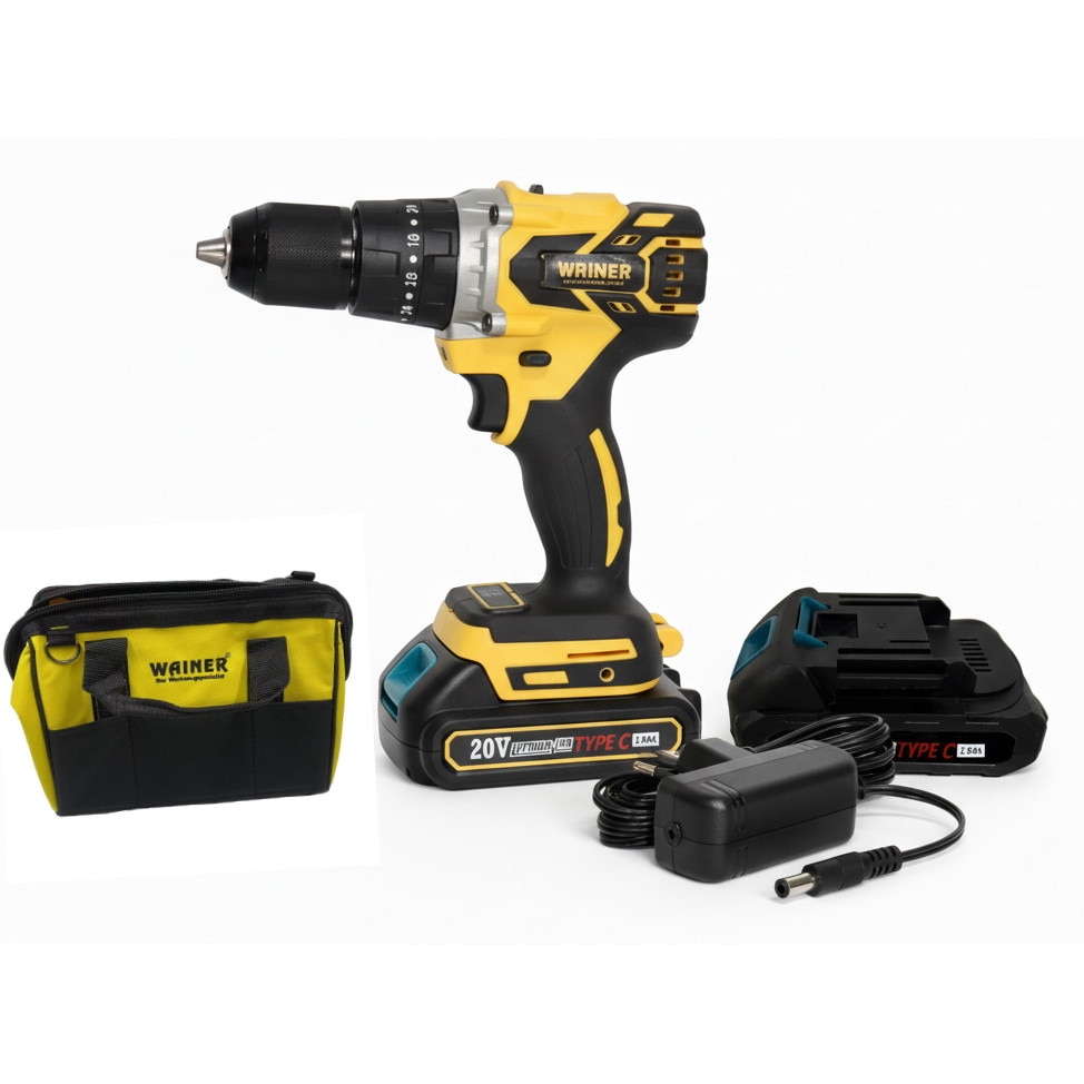 ●BOONE Masina de gaurit si insurubat WAINER 83Nm, 20V, pachet