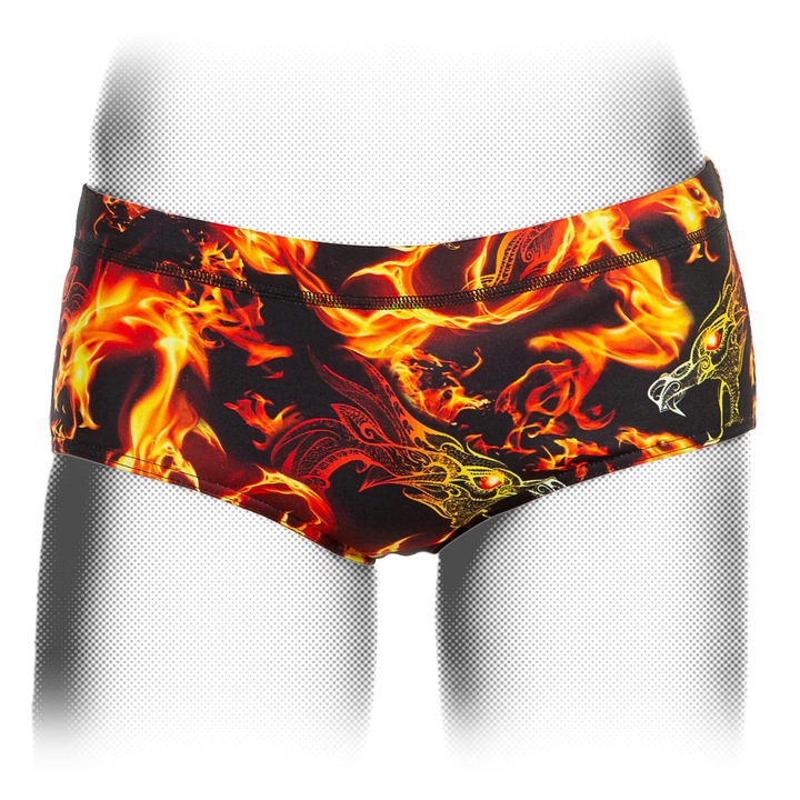 Slip inot Aquarapid baieti, TRUNKS Pikyj Dragon, portocaliu, 14 ANI