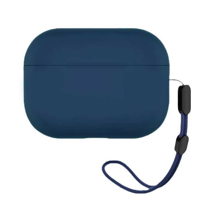 Husa pentru AirPods Pro 2 - Blueo Liquid Silicone - Navy Blue