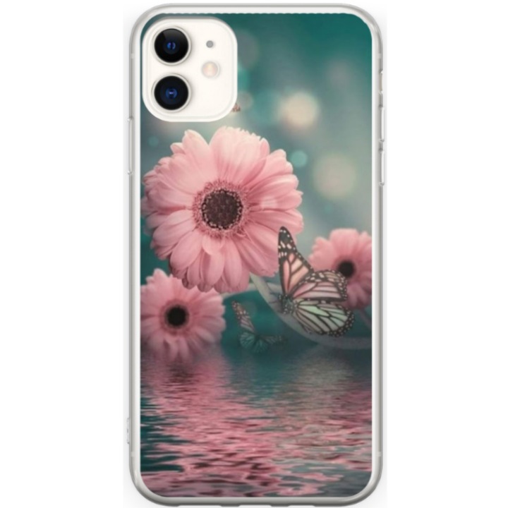 Husa personalizata pentru Apple iPhone 11, model Flowers #7, S1D1M0140, TSS