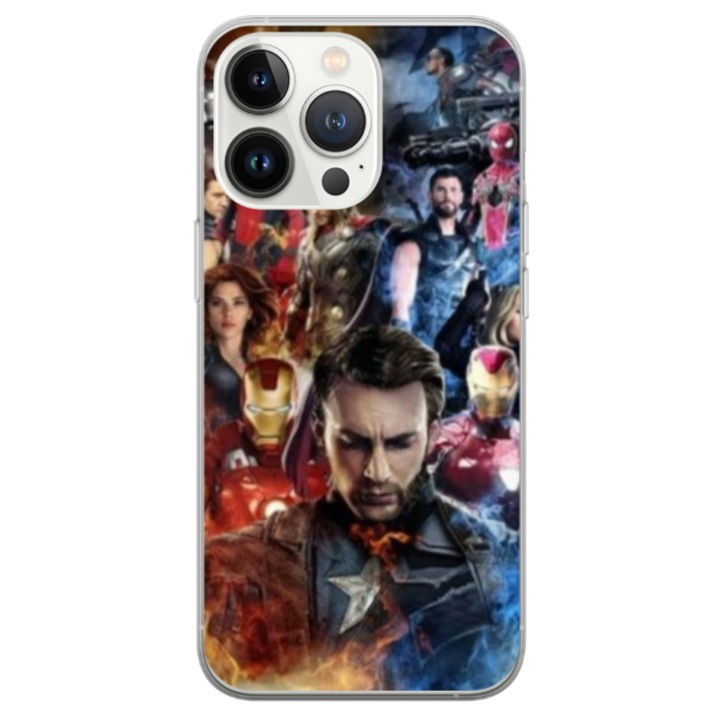 Husa personalizata pentru Apple iPhone 14 Pro Max, model Avengers Endgame, S1D1M0009, TSS