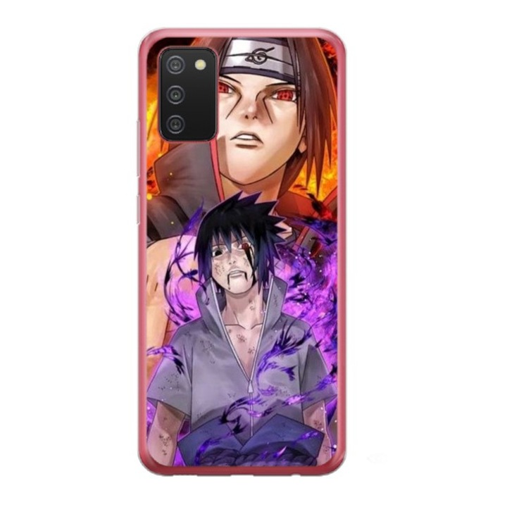 Husa personalizata si Folie de Silicon pentru Samsung Galaxy A02s, model Naruto #3, S1D1M0162, TSS