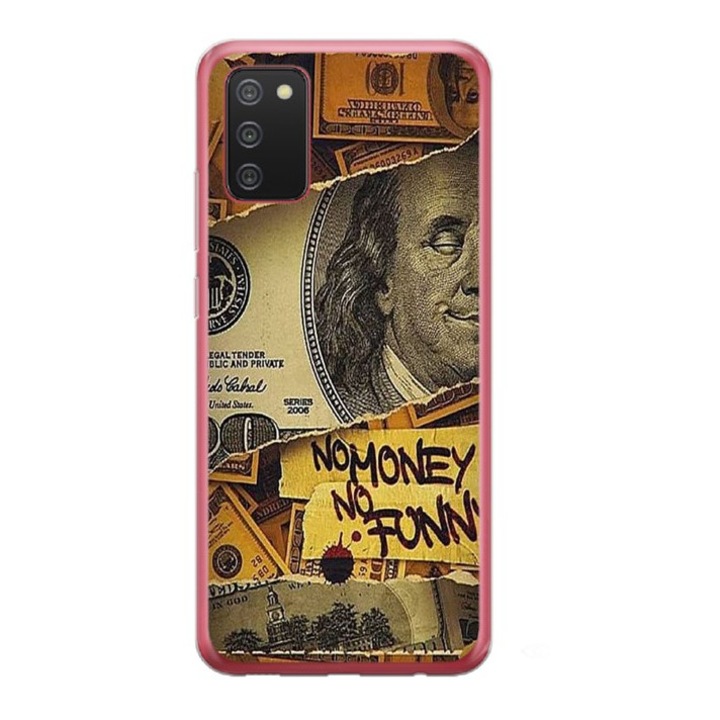 Husa personalizata si Folie de Silicon pentru Samsung Galaxy A02s, model Abstract City, S1D1M0263, TSS