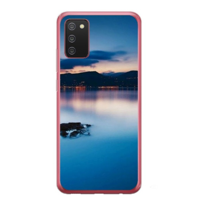 Husa personalizata si Folie de Silicon pentru Samsung Galaxy A02s, model Nice View #5, S1D1M0112, TSS