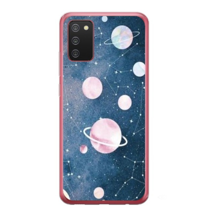 Husa personalizata pentru Samsung Galaxy A02s, model Solar System, S1D1M0313, TSS