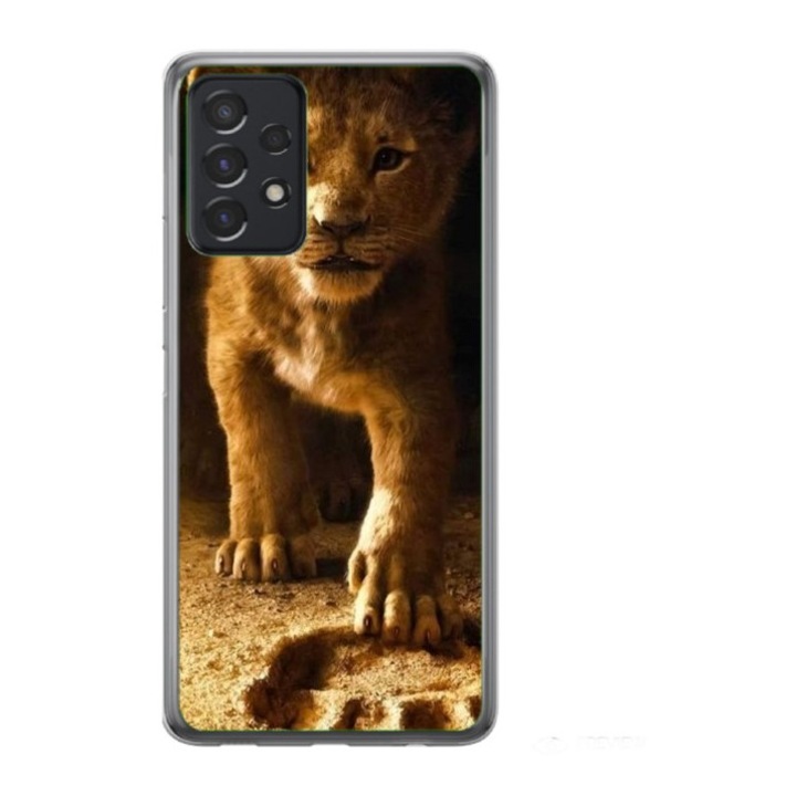 Husa personalizata pentru Samsung Galaxy A72, model Lion King #2, S1D1M0198, TSS