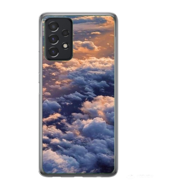 Husa personalizata si Folie de Silicon pentru Samsung Galaxy A72, model Fairy, S1D1M0276, TSS