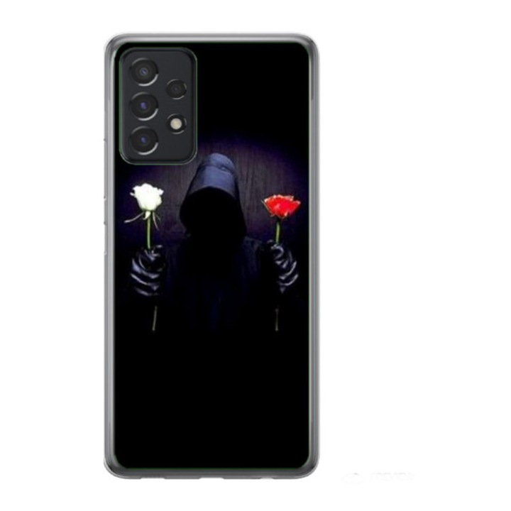 Husa personalizata pentru Samsung Galaxy A72, model Choose Rose, S1D1M0343, TSS