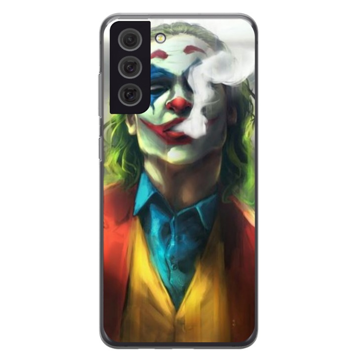 Husa personalizata pentru Samsung Galaxy S21 FE, model Joker #4, S1D1M0166, TSS