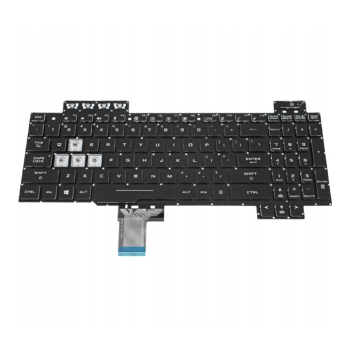 Tastatura pentru laptop Asus TUF Gaming FX504 FX505 FX505DU FX505DV FX505GE FX705 FX705D FX705DD FX705DT FX705DU FX705DY FX86 FX80 FZ80 GL703 ZX80 8 pin iluminata