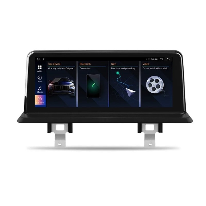 Специализирана навигация BMW Серия 1 E81/E82/E87/E88 (2005-2013), 10.25 инча, 4GB RAM, 64GB съхранение, CarPlay CCC