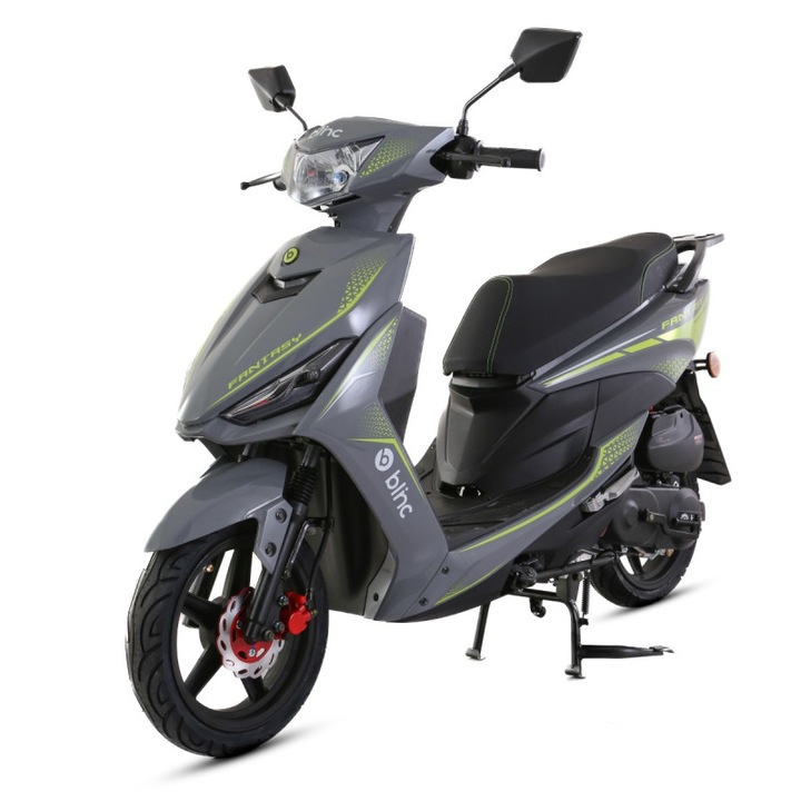 Scuter Blinc Fantasy 50cc, culoare lime/gri