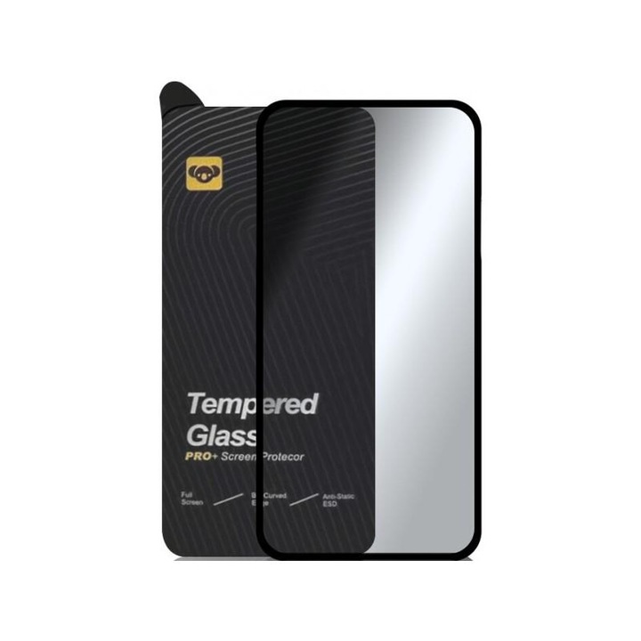 Folie de protectie Ecran Bear PRO+ pentru Samsung Galaxy S24 Ultra S928 Sticla Securizata Full Glue Neagra