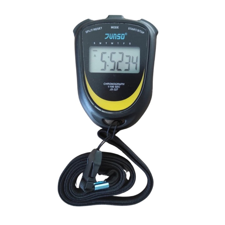 Junsd JS327 digitális stopperóra, 2 kör