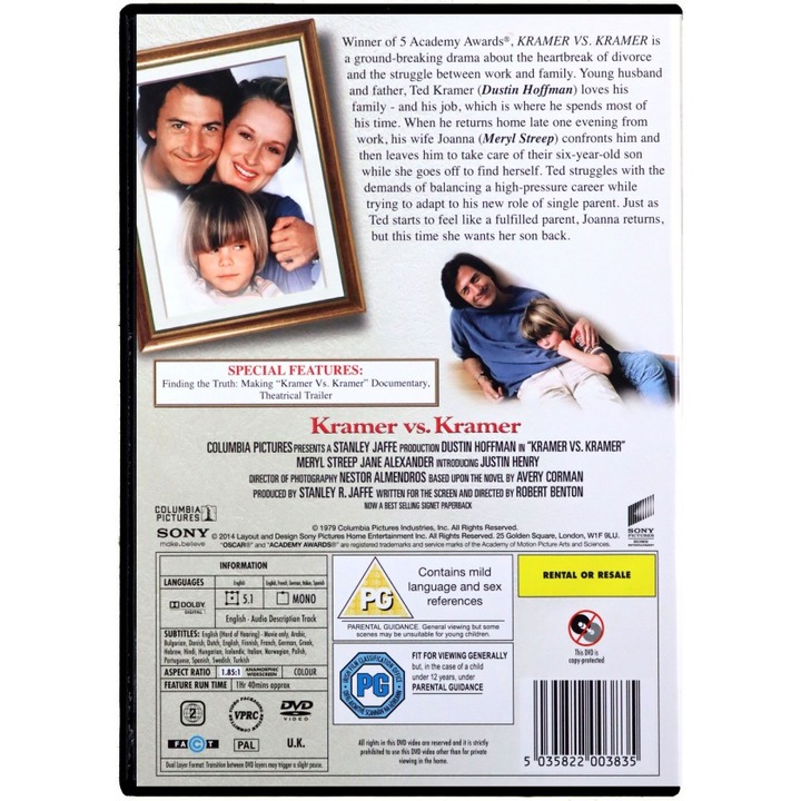 Kramer contra Kramer [DVD]