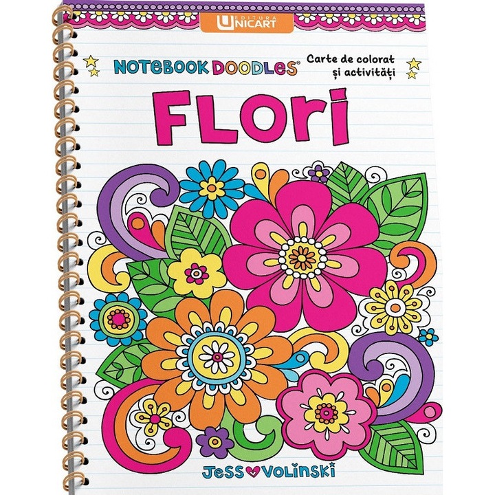 Цветя. Книга за оцветяване и занимания - Джес Волински