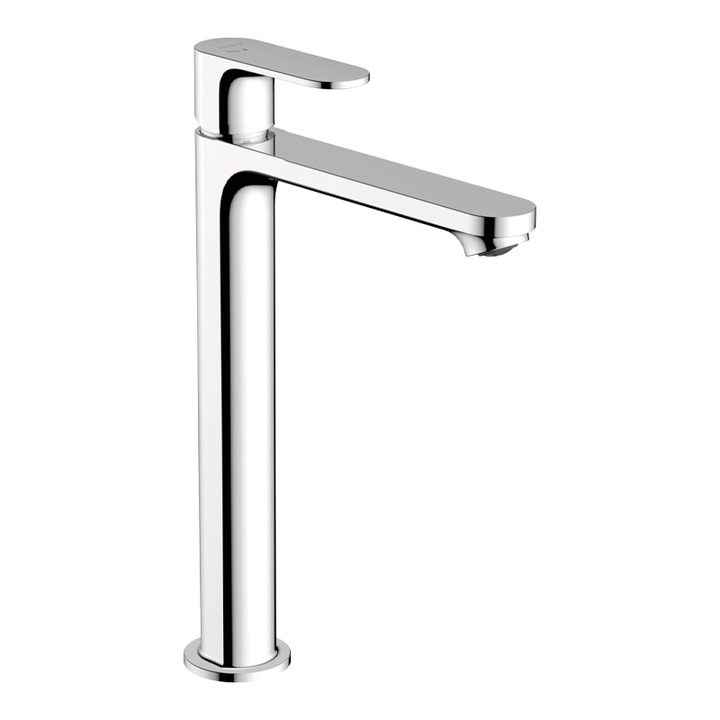 Hansgrohe Rebris S 240 mosdócsaptelep, push-open leeresztővel, króm, ComfortZone 240, EcoSmart