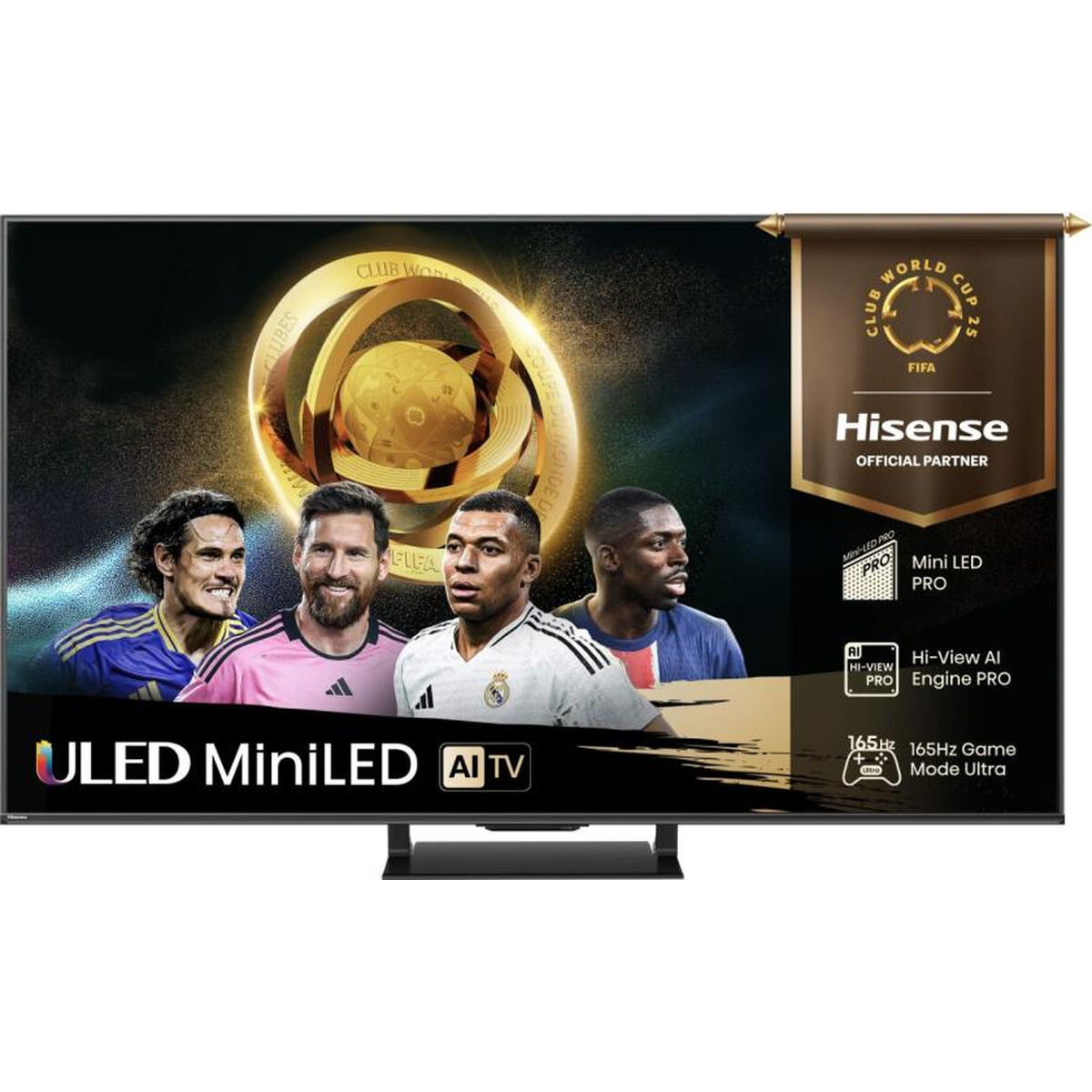 Televizor Smart 85" Hisense 4K Ultra HD LED HDR, Negru, 215.9 cm