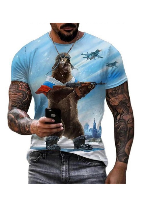 Ferfi polo, polieszter, tobbszinu - 65875, Többszínű, XL