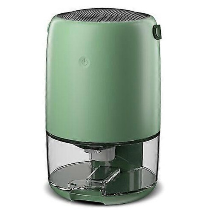 Páramentesítő 270ml/nap, 1.1L kapacitás, csendes működés, 30m²-ig terjedő szobákhoz, zöld