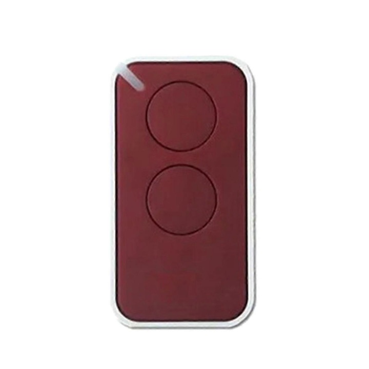 Telecomanda pentru garaj, 433MHz, 2 canale, 30-100m, maro