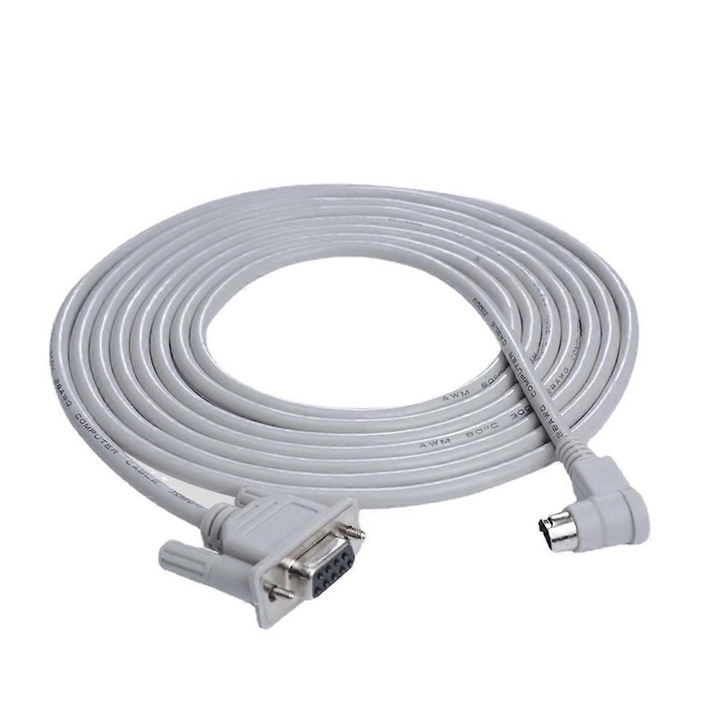 Кабел за програмиране 90° за MicroLogix 1000, 1100, 1200, 1400, 1500, бял