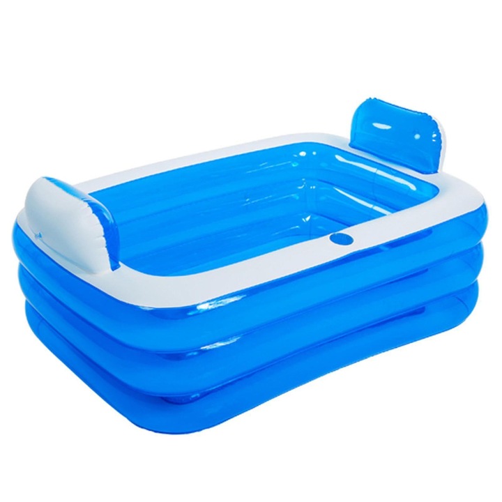Cada cu hidromasaj, 3 straturi, design dublu, PVC, L