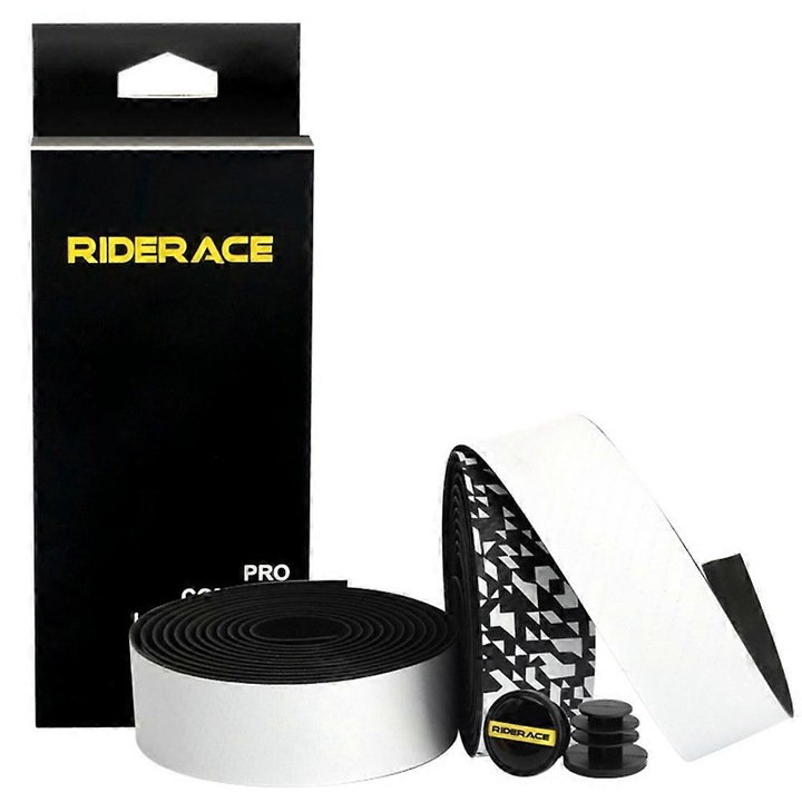 Mansoane bicicleta set 2 bucati, RR9256, PU si EVA, antiderapant, multicolor