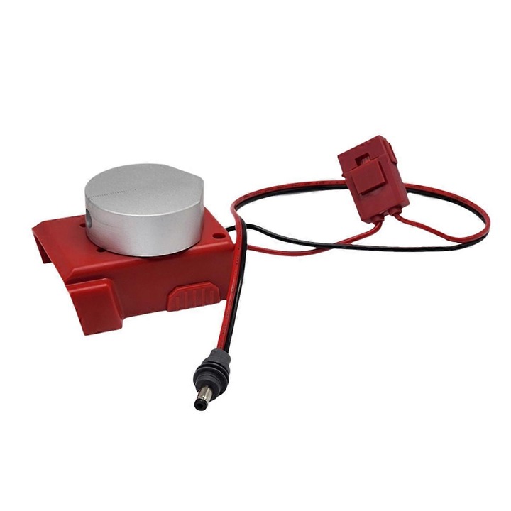 Cablu de alimentare DC Starlink Mini, adaptor de incarcare, 0.5m, rosu si argintiu