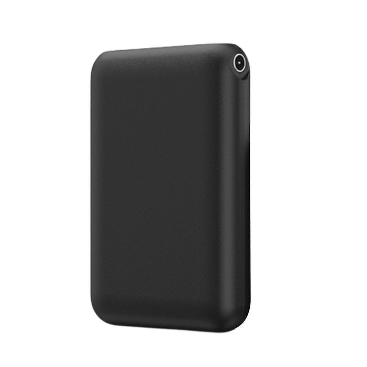 Baterie reincarcabila 5V 5000mAh pentru imbracaminte incalzita, neagra, dimensiuni 7.6x5x1.5cm, set 1 buc.