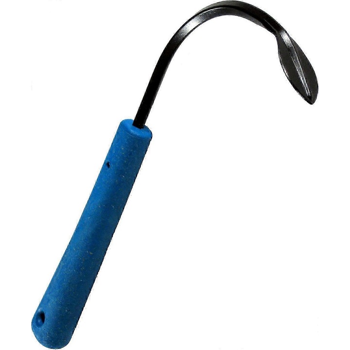 Kerti szerszám, kovácsolt acél, újrahasznosított műanyag nyél, ergonomikus kialakítás, ásáshoz, gondozáshoz, ültetéshez