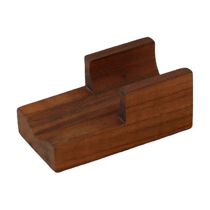 Suport pentru tacos din lemn, 9x9x4cm, pentru prezentare sushi si tacos