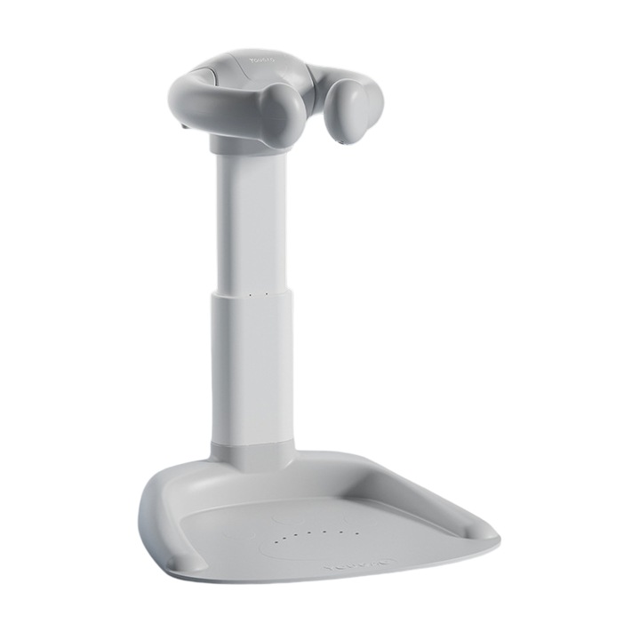 Столче за баня с противоплъзгаща опора GermaNova™ за бебета, регулируемо, 48-64.5см, сиво, 8-36 месеца