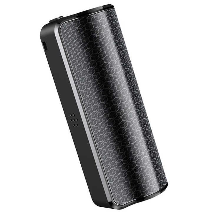 Професионален магнитен рекордер с активиран с глас скрит микрофон - 8 GB, Широк обхват на приемане на звук, Професионално намаляване на шума, Стабилна адсорбция, Прахоустойчив и водоустойчив, Компактен корпус