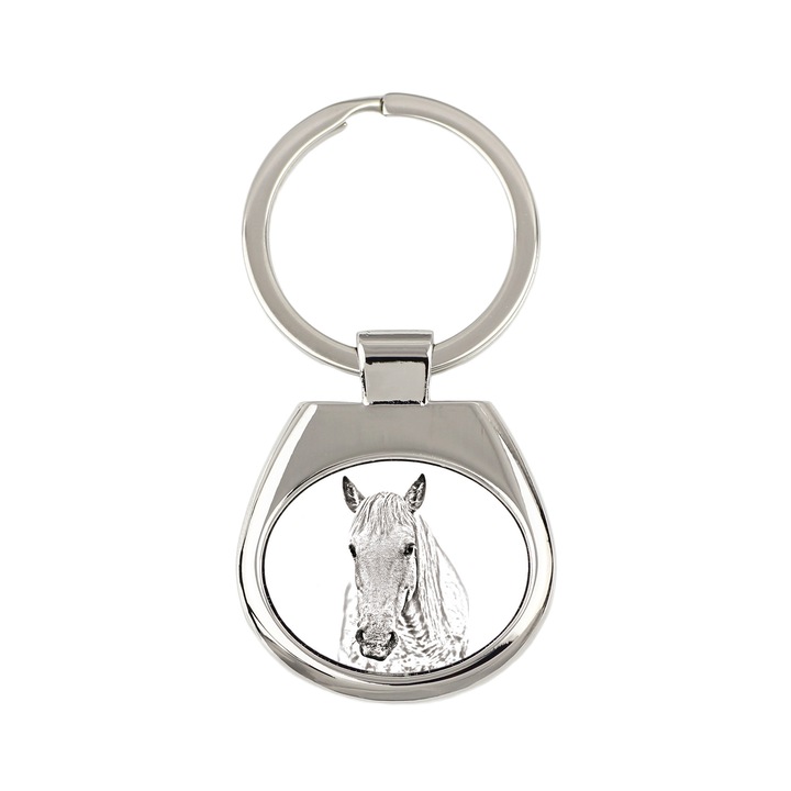 Kulcstartó személyre szabással, Art-Dog, állatgrafika, fém, 3,4x3,7cm, készletben kapható