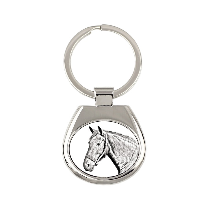 Kulcstartó személyre szabással, Art-Dog, állatgrafika, fém, 3,4x3,7cm, szett kapható