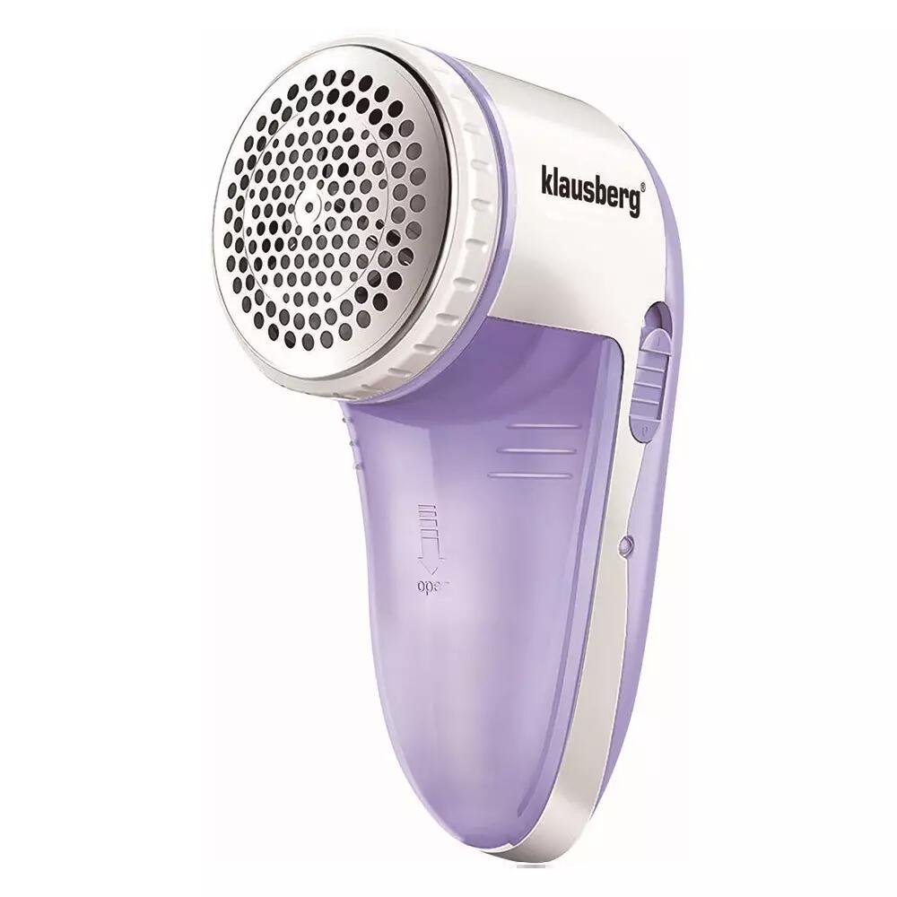 Aparat pentru scame fara fir, violet/alb, Klausberg