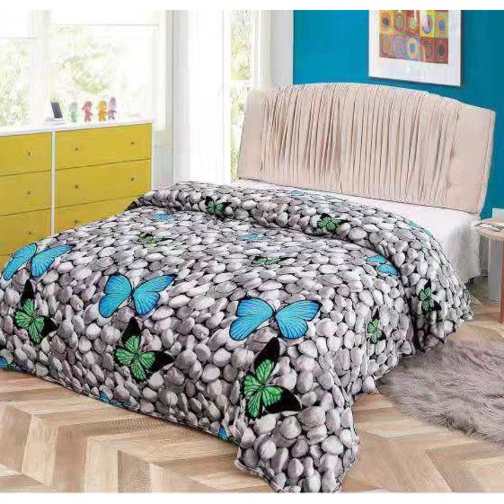 Patura Cocolino Premium, Microfibra Plusata, Calda, 200x230cm