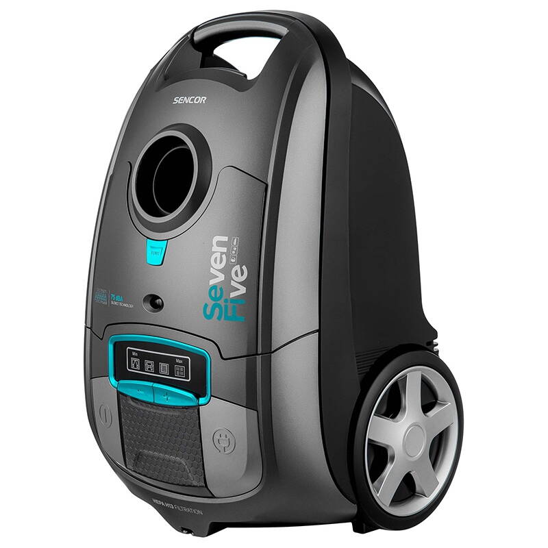 Aspirator cu sac Sencor, 2l, negru