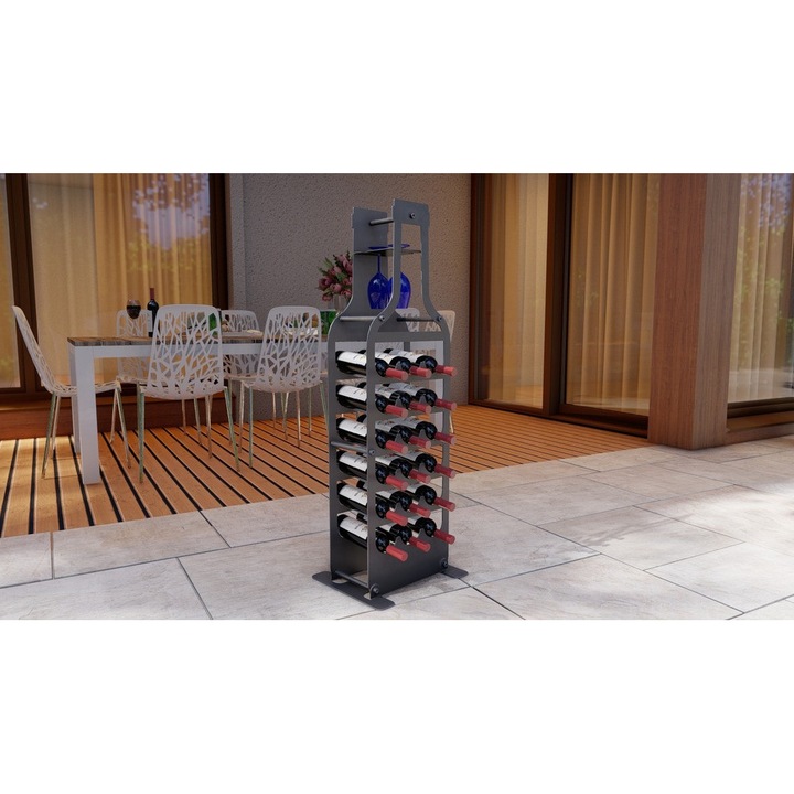 Fém bortartó borosüvegekhez – modern dizájn és strapabíró