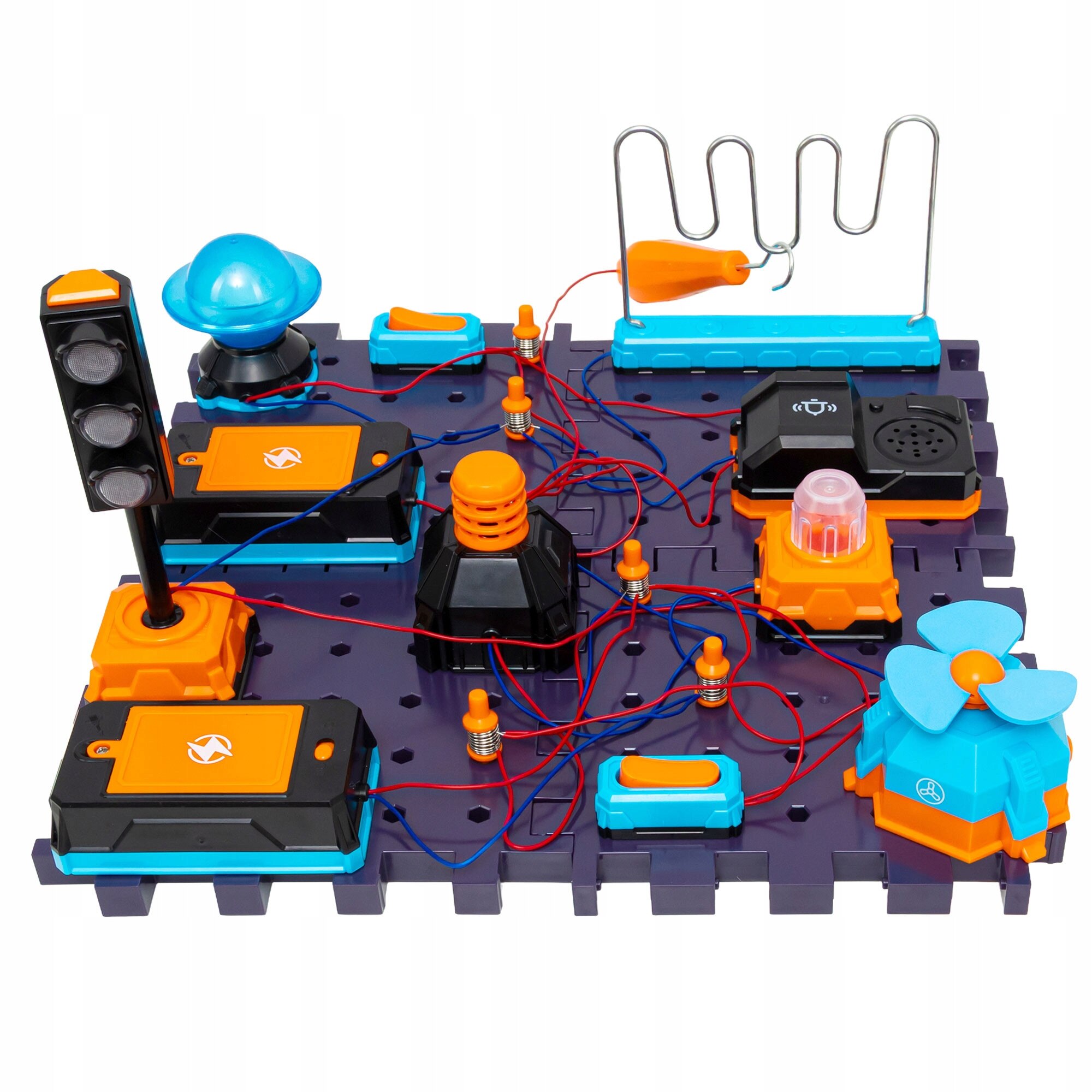 ERI⭐︎　NV22201 Set experimental pentru copii electronic micul electrician sonerie