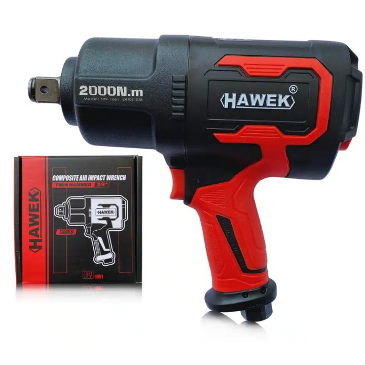 Пневматичен ударен гайковерт HAWEK 3/4“ 2000Nm HW-1061