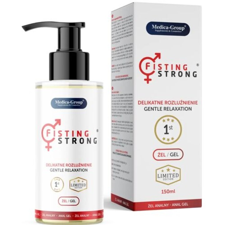 Gel Anal Fisting Strong pentru Relaxare Delicata si Penetrare Confortabila, 150 ml