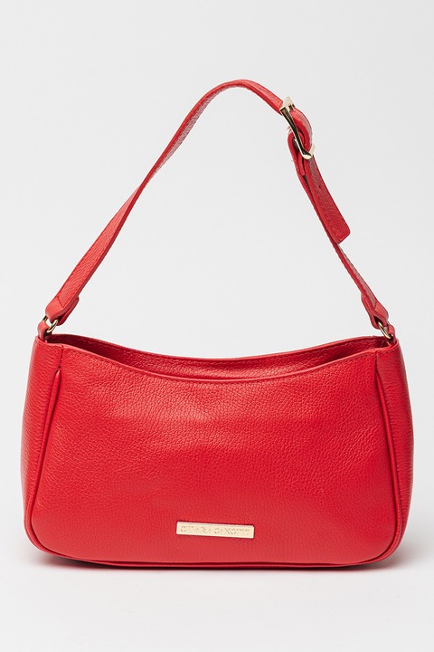 Chiara Canotti, Geanta de piele cu bareta de umar, Rosu